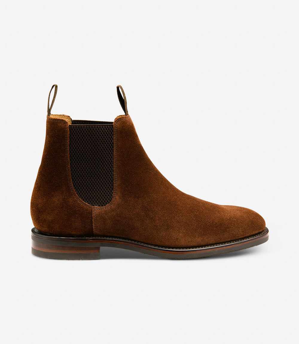 Loake brown chelsea boots clearance