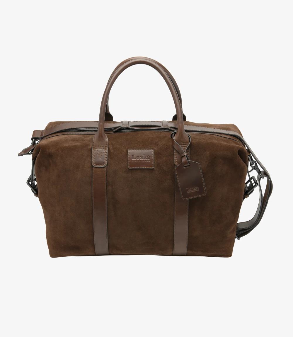 Balmoral Polo Suede Weekend Bag – Loake Shoes Australasia