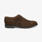 LOAKE 302 BROWN SUEDE OXFORD BROGUE RUBBER SOLE G-WIDE