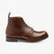 LOAKE HEBDEN-DIS BROWN DERBY BOOT RUBBER SOLE G-WIDE