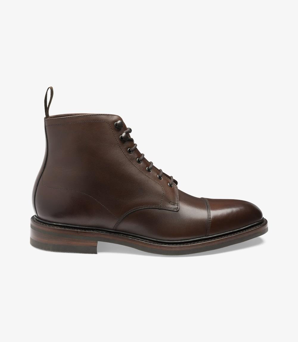 Roehampton Dark Brown Derby Boot – Loake Shoes Australasia
