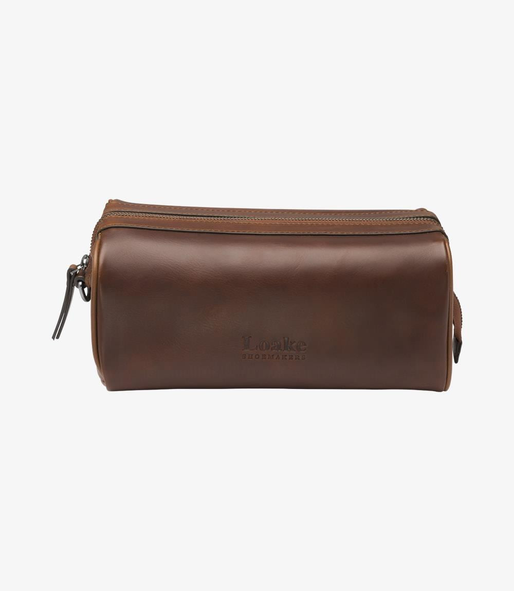 Thames Brown Wash-Bag – Loake Shoes Australasia