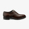 LOAKE ALDWYCH DARK BROWN OXFORD TOE CAP RUBBER SOLE G-WIDE