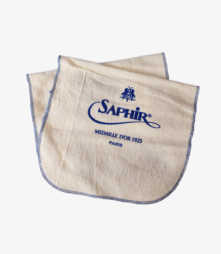 LARGE SAPHIR POLISHING CLOTH NATURAL