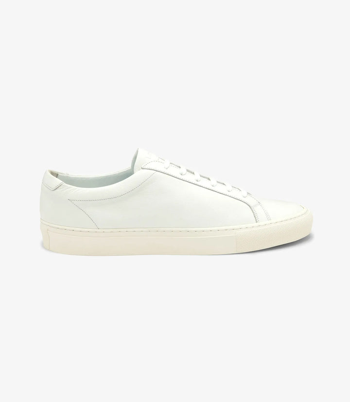 LOAKE SPRINT WHITE SNEAKER RUBBER CUP SOLE F-MEDIUM