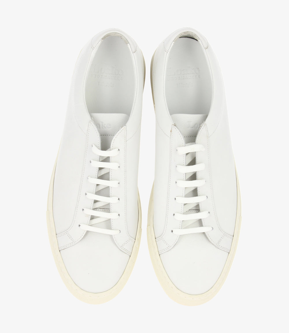 LOAKE SPRINT-DIS WHITE SNEAKER RUBBER CUP SOLE F-MEDIUM