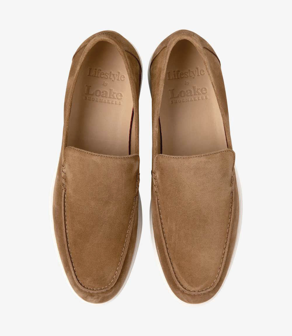 LOAKE TUSCANY CHESTNUT LOAFER