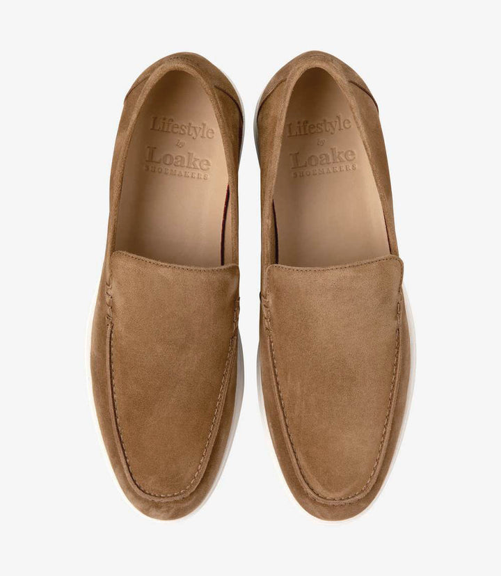 LOAKE TUSCANY CHESTNUT LOAFER