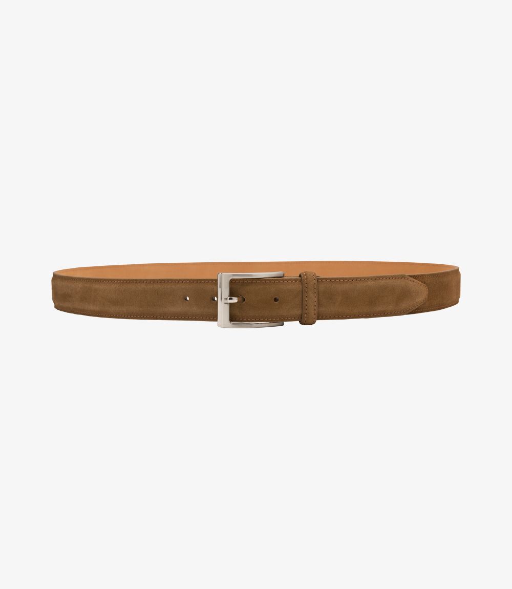 William Tan Suede Belt – Loake Shoes Australasia1