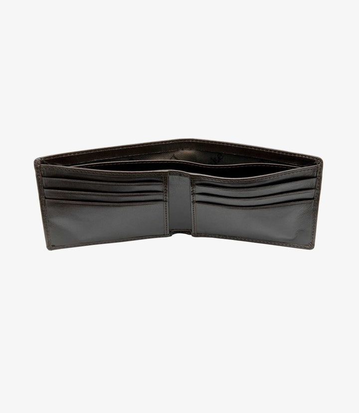 LOAKE ALDGATE DARK BROWN WALLET