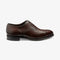 LOAKE ALDWYCH DARK BROWN OXFORD TOE CAP RUBBER SOLE G-WIDE