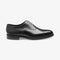 LOAKE ALDWYCH BLACK OXFORD TOE CAP RUBBER SOLE G-WIDE