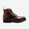 LOAKE AQUARIUS DARK BROWN GRAIN DERBY RUBBER SOLE G-WIDE