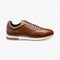 LOAKE BANNISTER CEDAR LEATHER TRAINER RUBBER SOLE F-MEDIUM