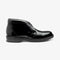 LOAKE BERKELEY BLACK DERBY BOOT RUBBER SOLE F-MEDIUM