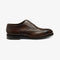 LOAKE BUCKINGHAM DARK BROWN OXFORD BROGUE RUBBER SOLE G-WIDE
