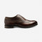 LOAKE CASTLEGATE SCORCHED WALNUT OXFORD BROGUE RUBBER SOLE F-MEDIUM