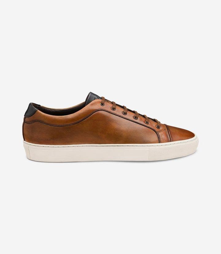 LOAKE DASH CHESTNUT SNEAKER RUBBER CUP SOLE F-MEDIUM