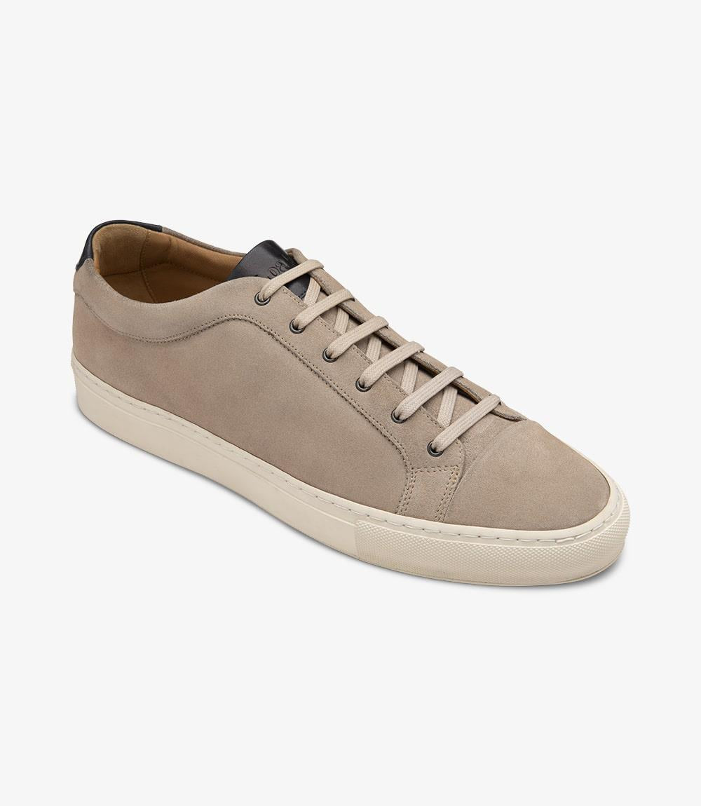 LOAKE DASH STONE SUEDE SNEAKER RUBBER CUP SOLE F-MEDIUM