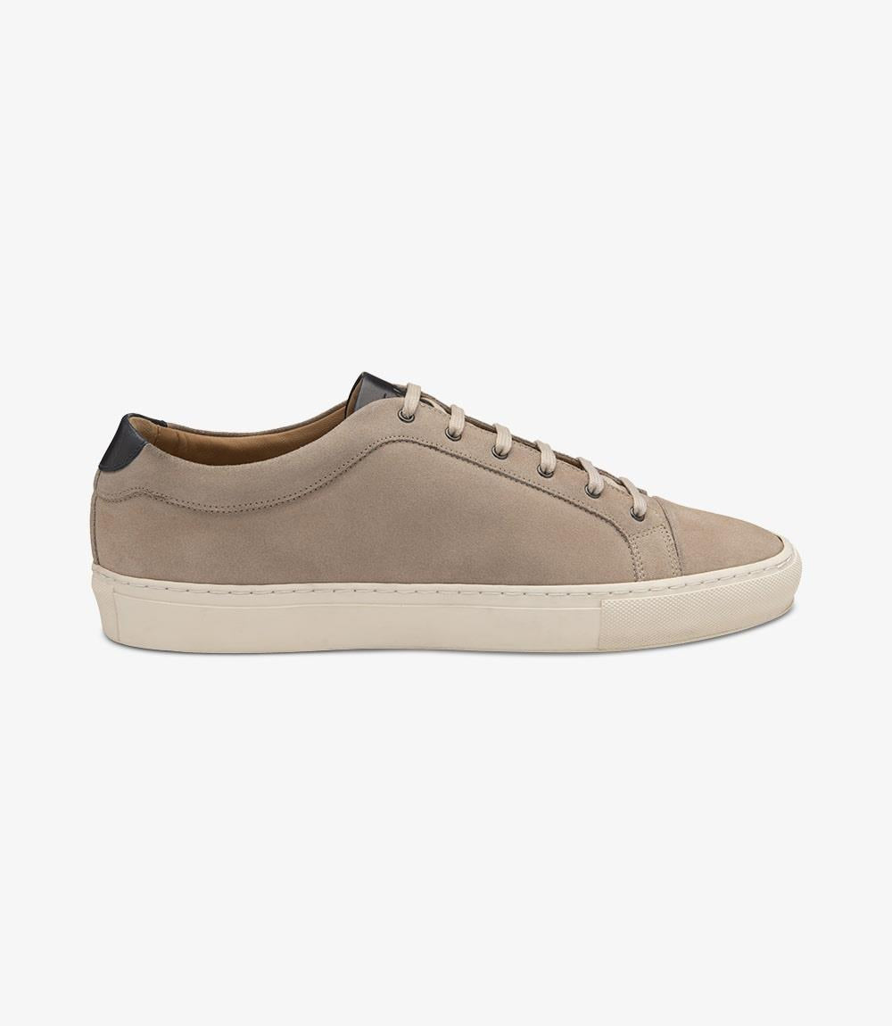LOAKE DASH STONE SUEDE SNEAKER RUBBER CUP SOLE F-MEDIUM