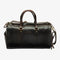 LOAKE DEVON DARK BROWN LEATHER OVERNIGHT BAG