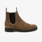 LOAKE EMSWORTH FLINT SUEDE CHELSEA RUBBER SOLE F-MEDIUM