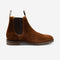 LOAKE EMSWORTH POLO SUEDE CHELSEA RUBBER SOLE F-MEDIUM
