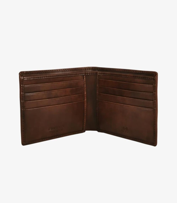 LOAKE EXPORT BROWN WALLET