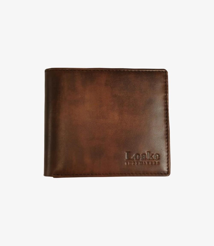 LOAKE EXPORT BROWN WALLET