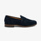 LOAKE IMPERIAL NAVY SUEDE LOAFER LEATHER SOLE F-MEDIUM