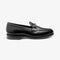 LOAKE KENSINGTON BLACK LOAFER SLIP ON RUBBER SOLE F-MEDIUM