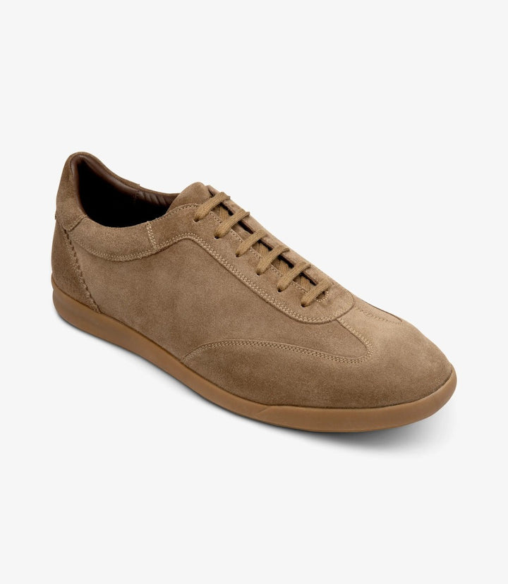 LOAKE MAYFAIR FLINT SUEDE RUBBER SOLE F-MEDIUM