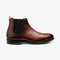 LOAKE MCBRIDE SCOTCH CHELSEA BOOT SLIP ON RUBBER SOLE F-MEDIUM