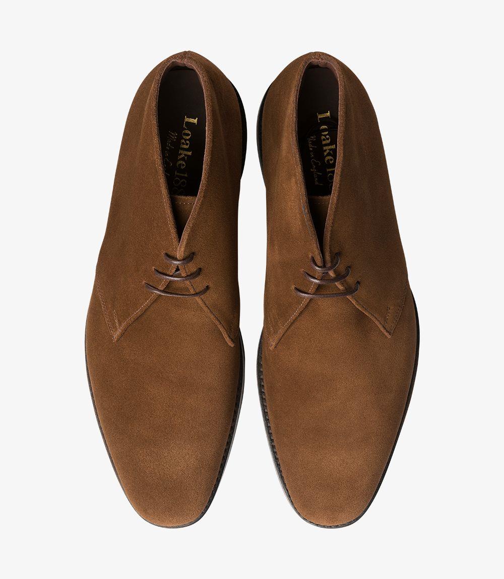 Pimlico Brown Suede Boot – Loake Shoes Australasia