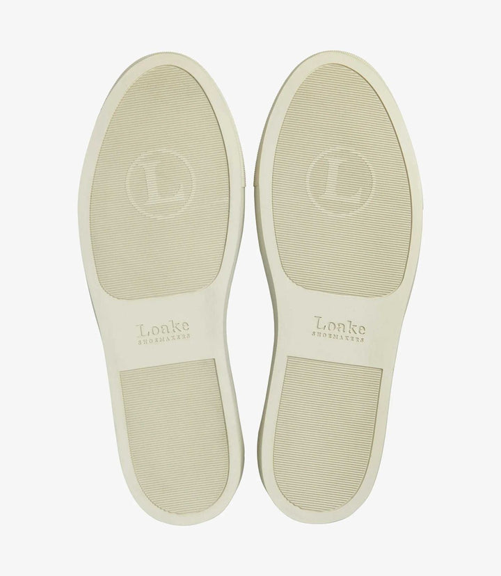 LOAKE SPRINT BLACK SNEAKER RUBBER CUP SOLE F-MEDIUM