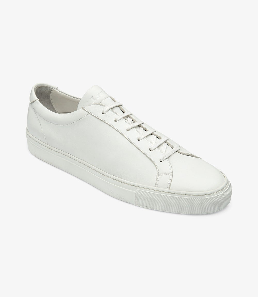 LOAKE SPRINT-DIS WHITE SNEAKER RUBBER CUP SOLE F-MEDIUM