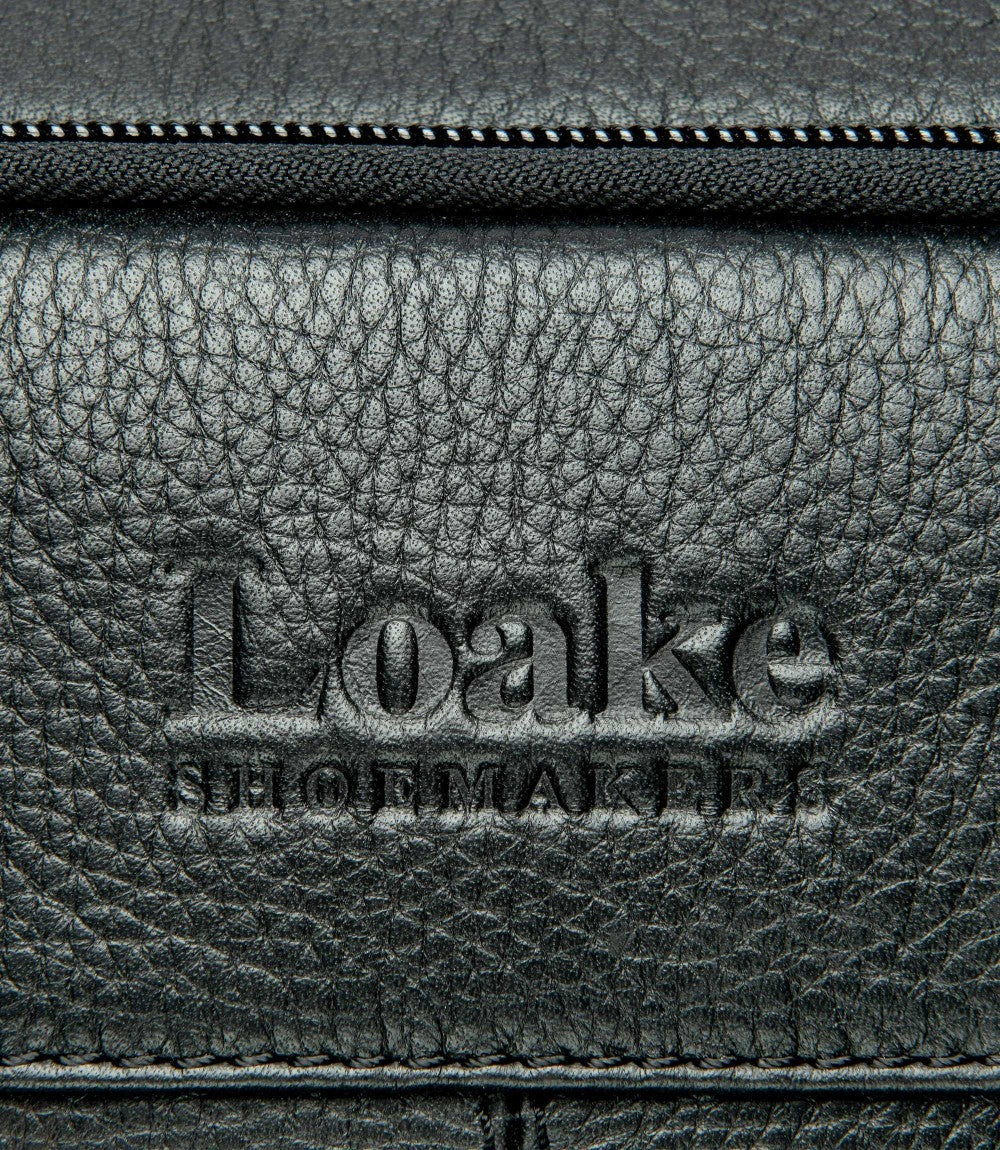 LOAKE WATERLOO BLACK RUCKSACK