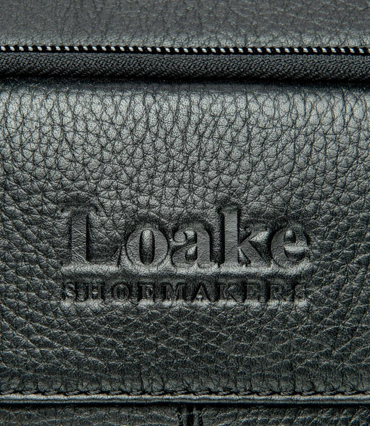 LOAKE WATERLOO BLACK RUCKSACK