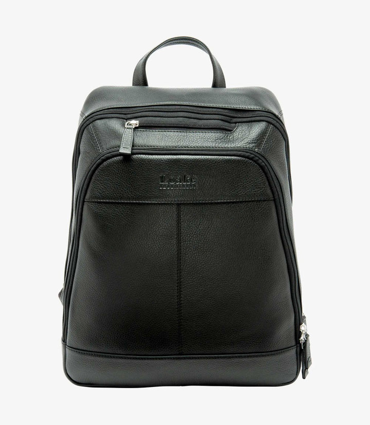 LOAKE WATERLOO BLACK RUCKSACK