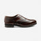 LOAKE 302 BROWN LEATHER OXFORD BROGUE RUBBER SOLE G-WIDE