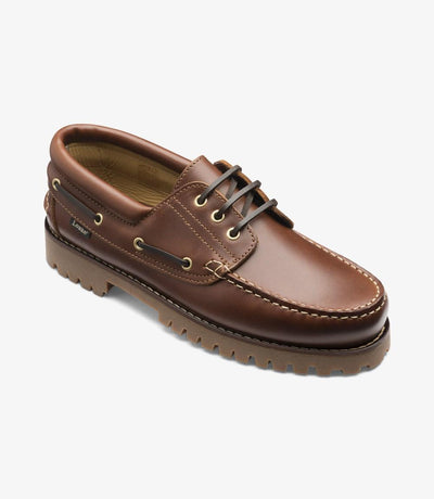 LOAKE 522 BROWN BOAT SHOES