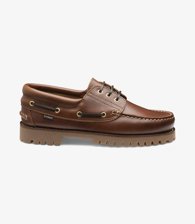 LOAKE 522 BROWN BOAT SHOES