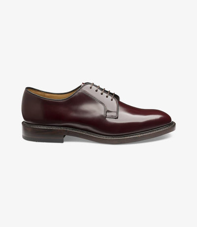 LOAKE 771 BURGUNDY DERBY LEATHER SOLE F-MEDIUM