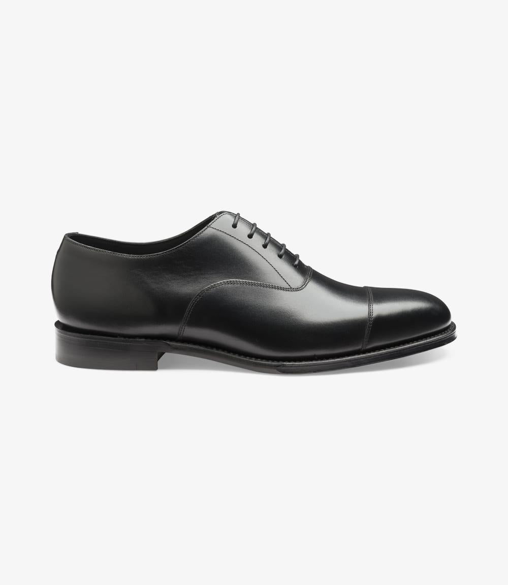Aldwych Black Leather Shole Oxford – Loake Shoes Australasia