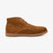 LOAKE AMALFI CHESTNUT SUEDE CHUKKA BOOT RUBBER SOLE F-MEDIUM