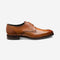 LOAKE ATHERTON TAN DERBY LEATHER/RUBBER SOLE F-MEDIUM