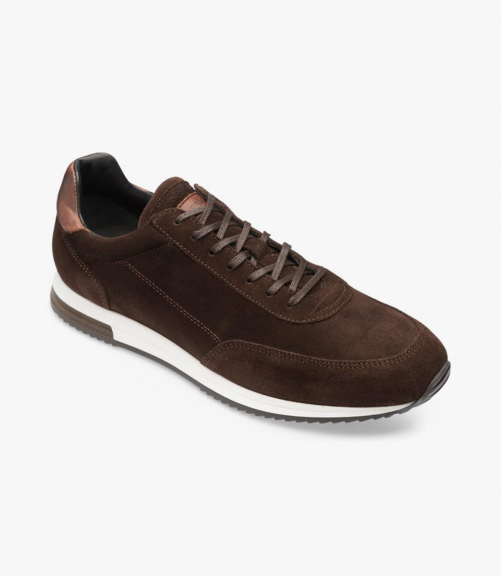 LOAKE BANNISTER SUEDE BROWN SNEAKER