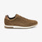 LOAKE BANNISTER TAN SUEDE TRAINER RUBBER SOLE F-MEDIUM