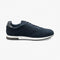 LOAKE BANNISTER NAVY SUEDE TRAINER RUBBER SOLE F-MEDIUM