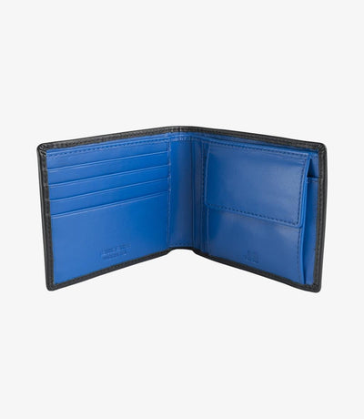 LOAKE BARCLAY BLACK LEATHER WALLET